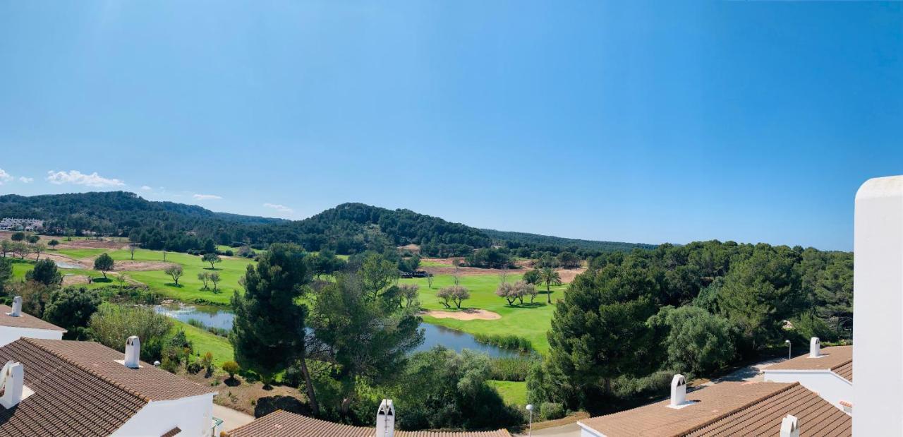 Apartamento Atardecer En Menorca Son Parc Vista Al Campo De Golf Extérieur photo
